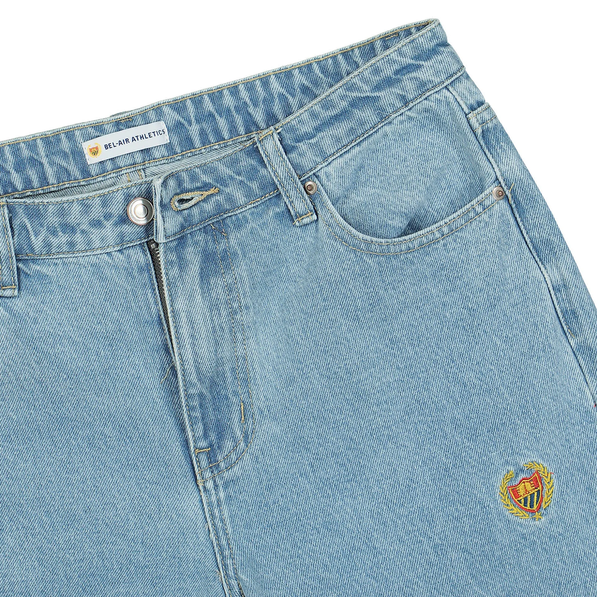 Store Academy B-A Tigers Embroidered Crest Denim Pant Jeans|Pants & Shorts