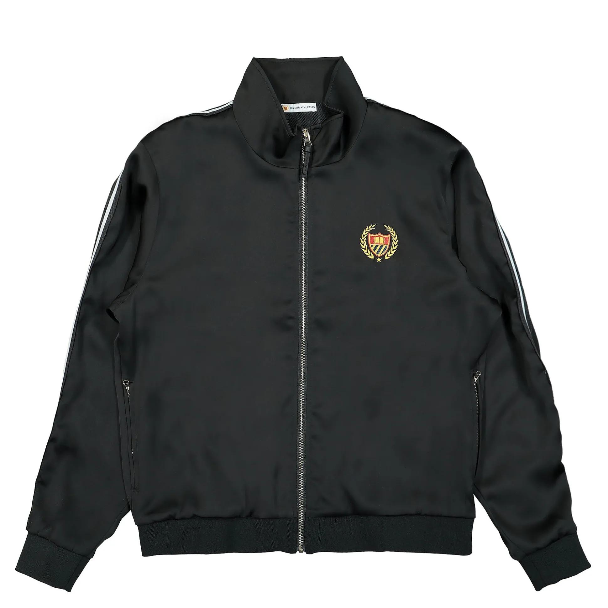 Shop Academy Embroidered Logo Crest Tracksuit Top Jackets & Coats|Sweatshirts & Hoodies