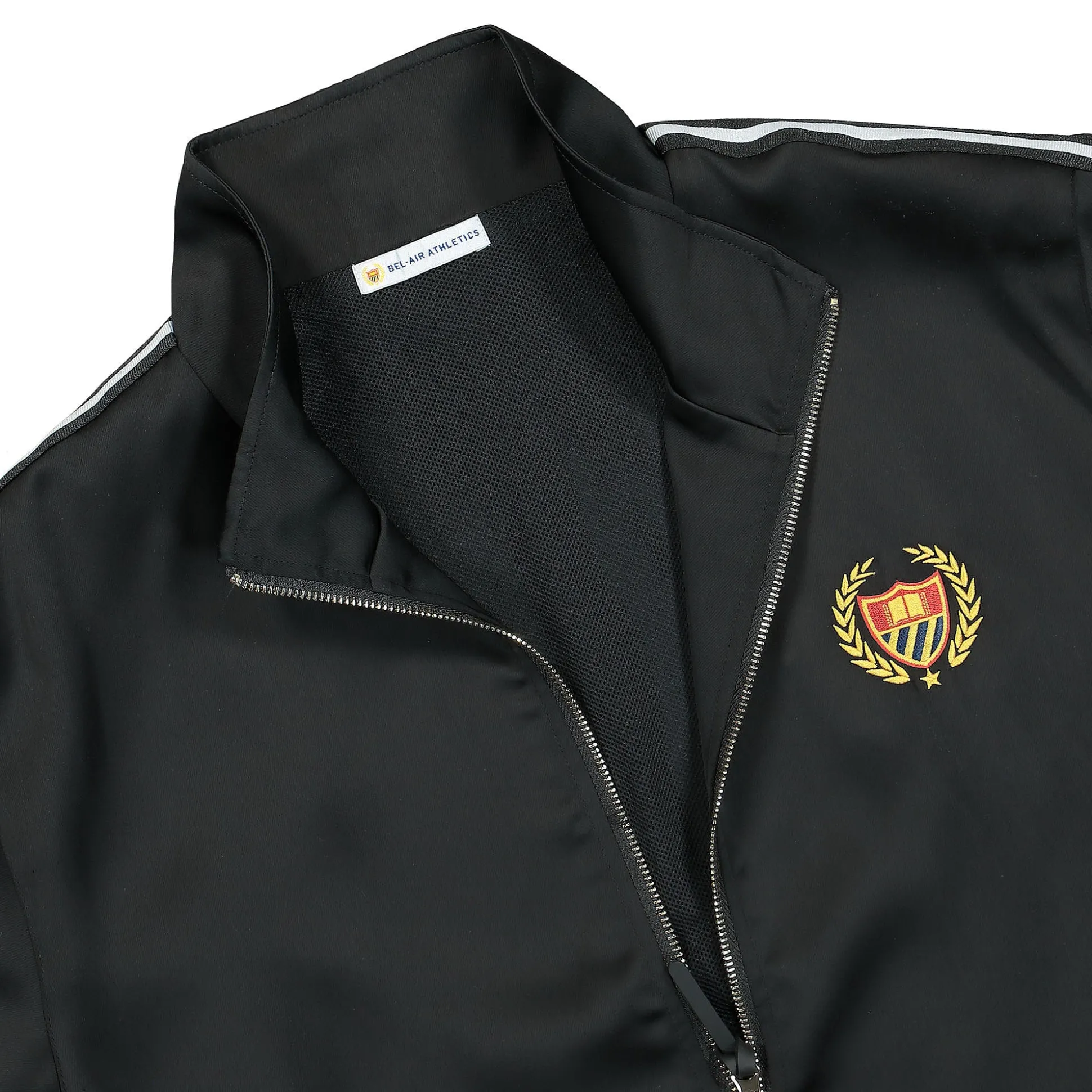 Shop Academy Embroidered Logo Crest Tracksuit Top Jackets & Coats|Sweatshirts & Hoodies