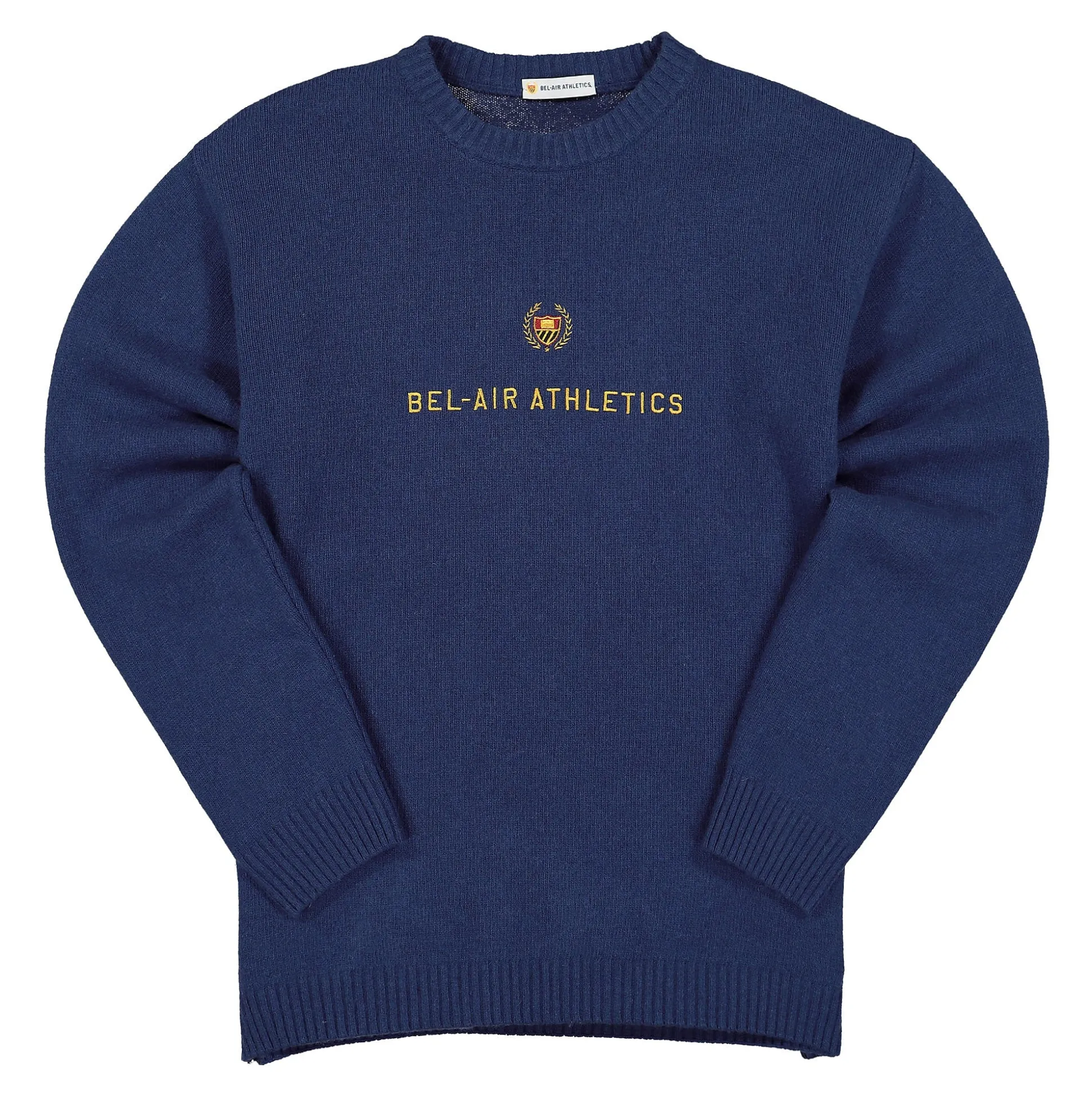 Clearance Academy Knit Embroidered Knit Sweater Sweatshirts & Hoodies