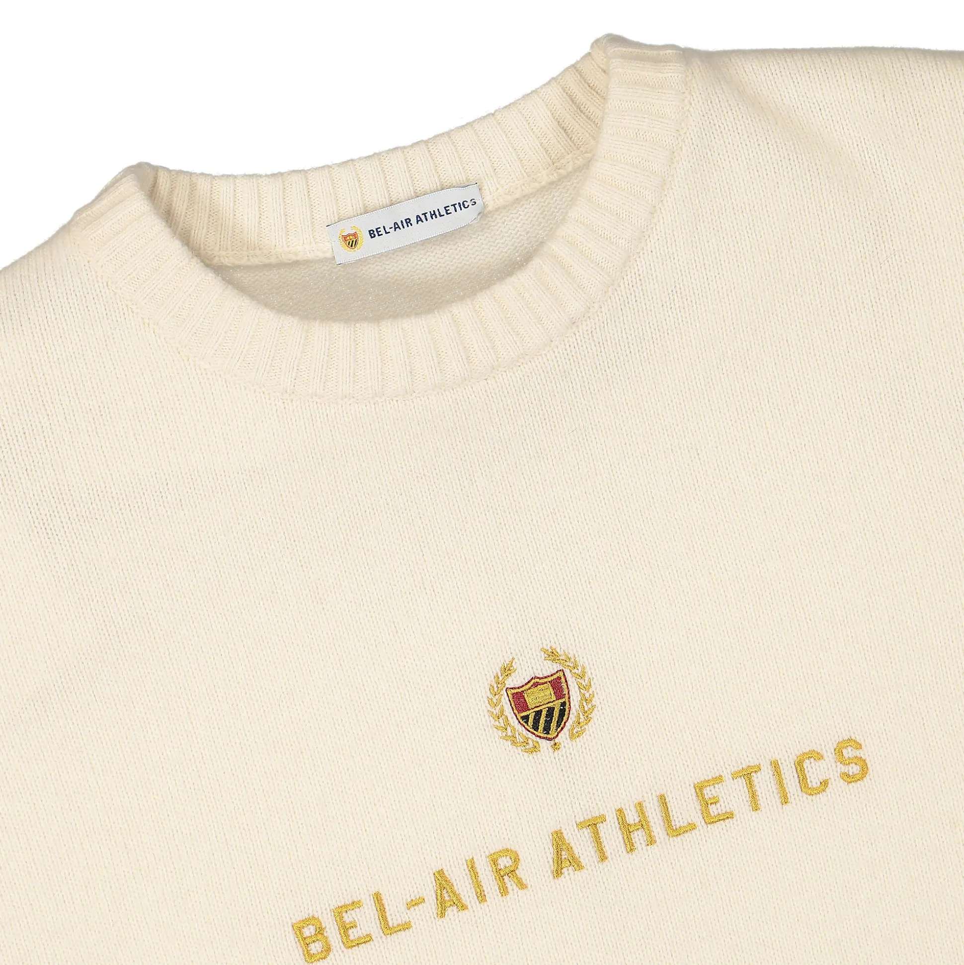 Online Academy Knit Embroidered Logo Sweater Sweatshirts & Hoodies