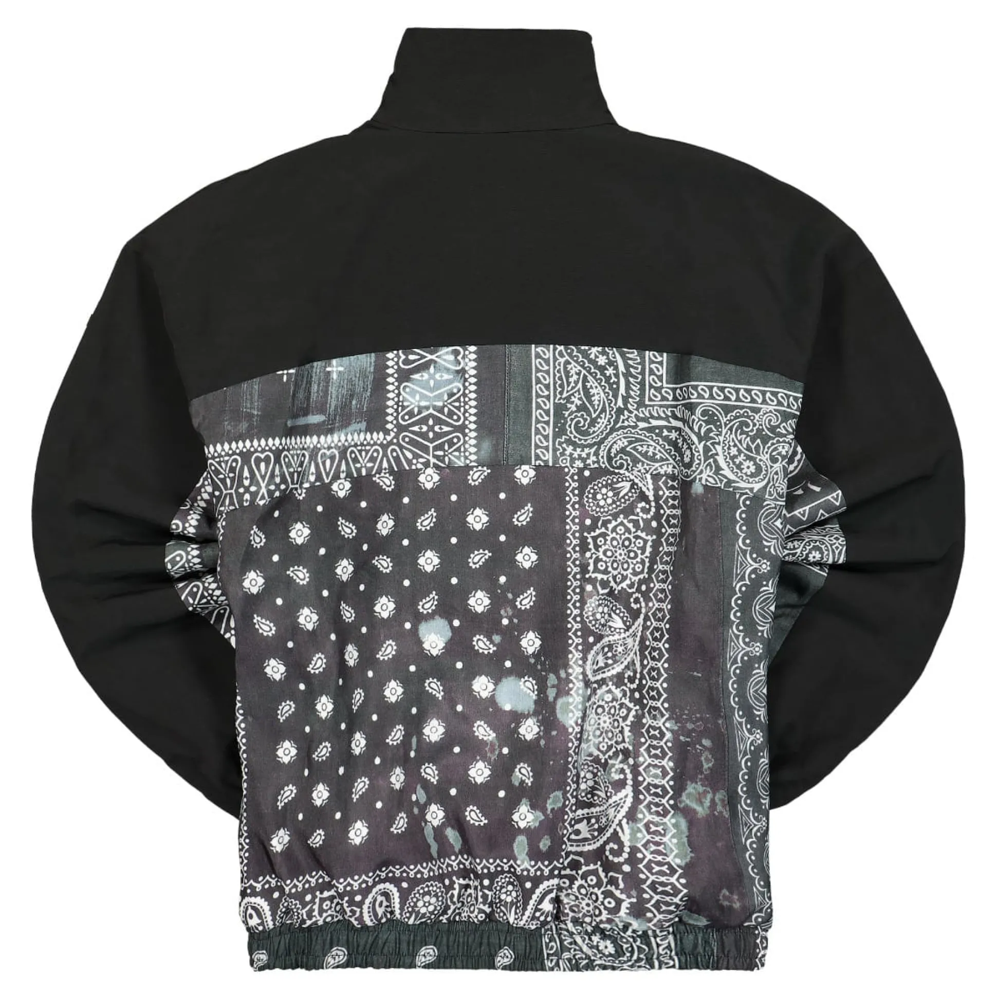 Best Bandana Chopped Track Jacket Women Jackets & Coats|Jackets & Coats