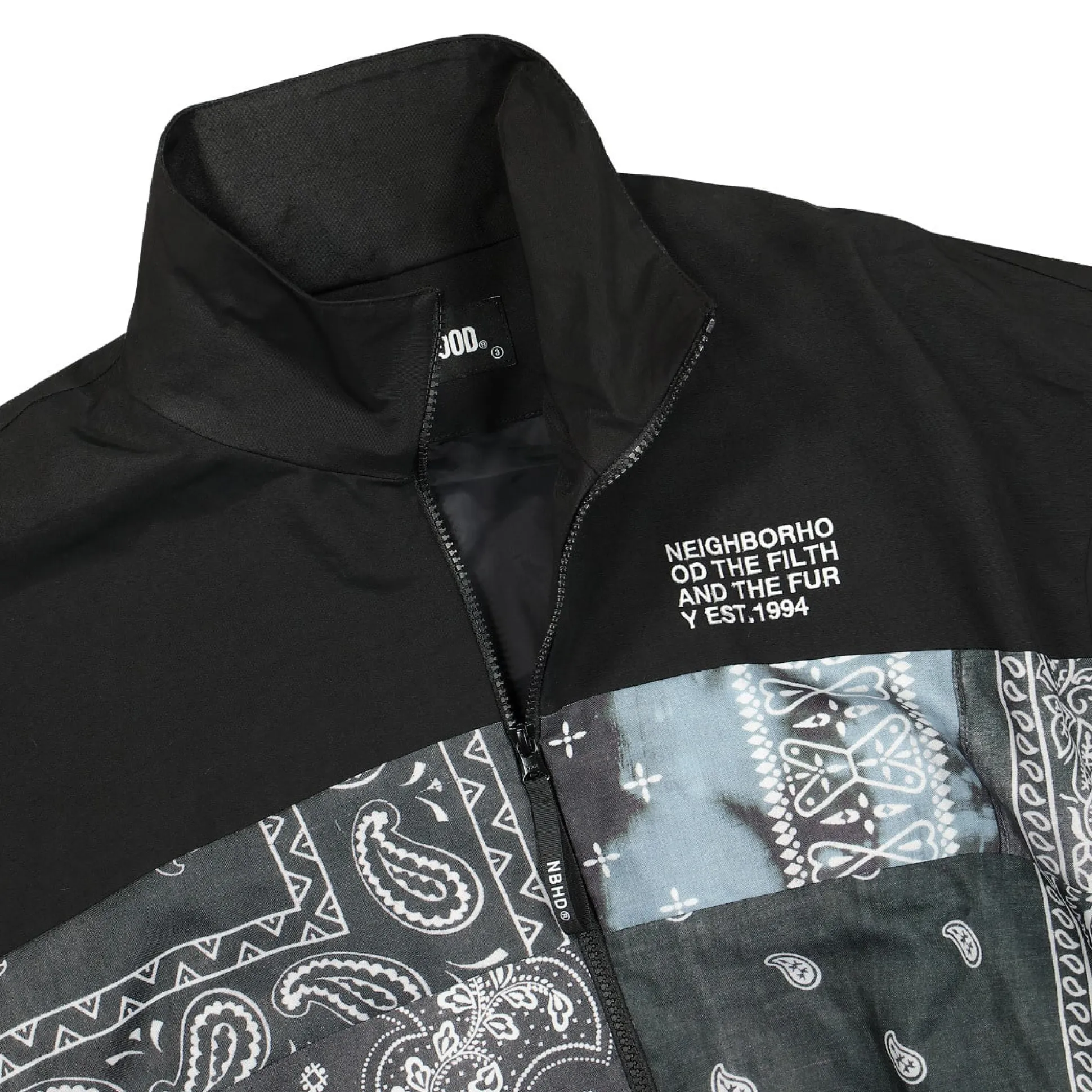 Best Bandana Chopped Track Jacket Women Jackets & Coats|Jackets & Coats