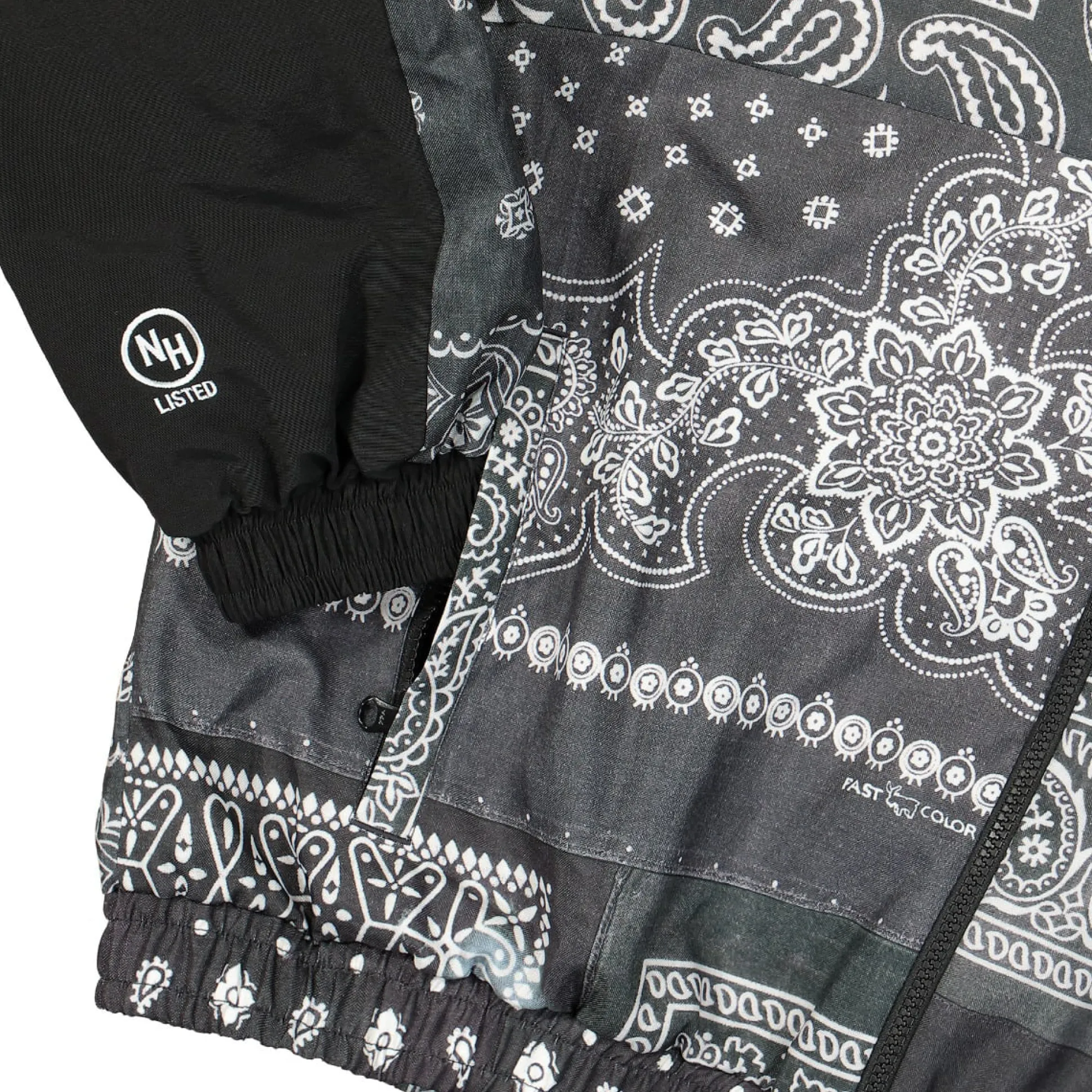 Best Bandana Chopped Track Jacket Women Jackets & Coats|Jackets & Coats