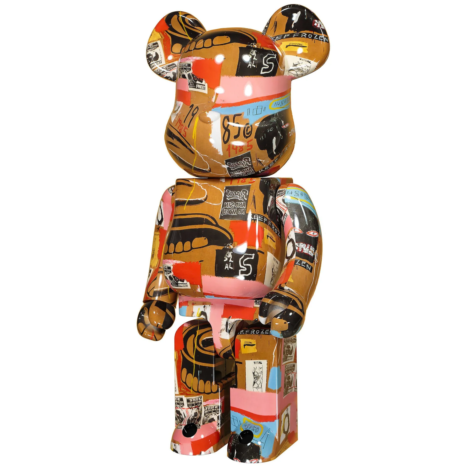 Discount Be@rbrick Andy Warhol x Jean Michel Basquiat #2 1000% Women Home Accessories|Home Accessories