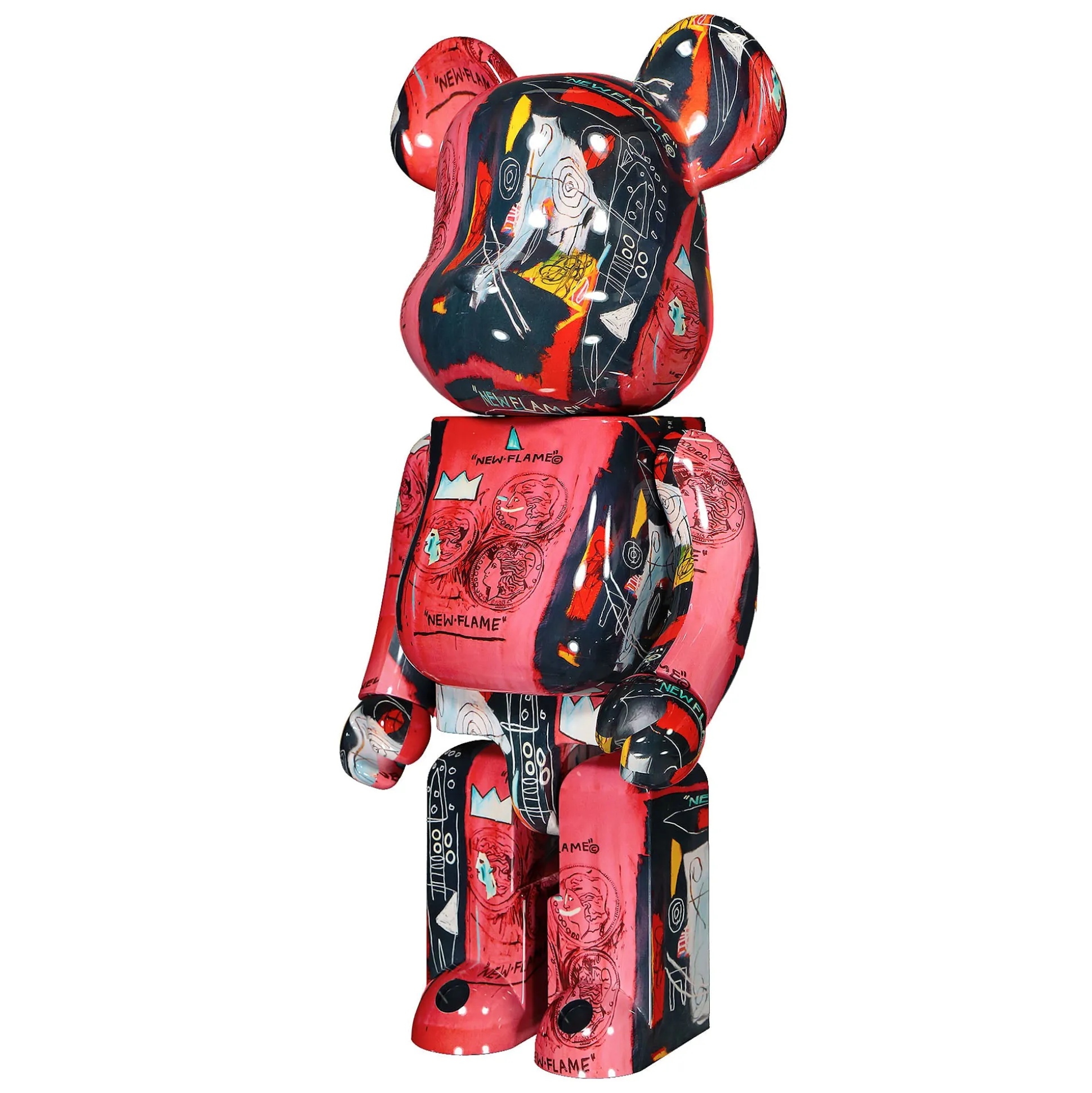 Shop Be@rbrick Jean Michel Basquiat #1 1000% Women Home Accessories|Home Accessories