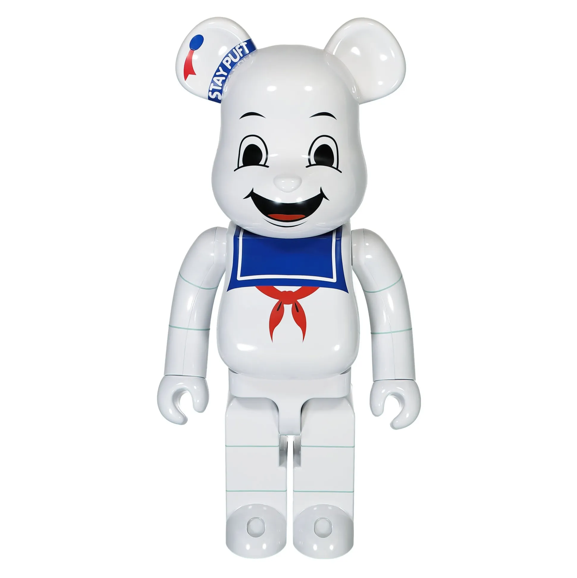 Outlet Be@rbrick Stay Puft Marshmallow Man White Chrome Version 1000% Women Home Accessories|Home Accessories