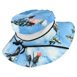 Cheap Bora Bora Printed Booney Women Caps, Hats & Beanies|Caps, Hats & Beanies