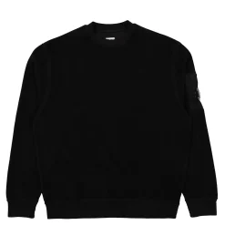 Store Brushed Emerized Diagonal Fleece Sweatshirt Sweatshirts & Hoodies