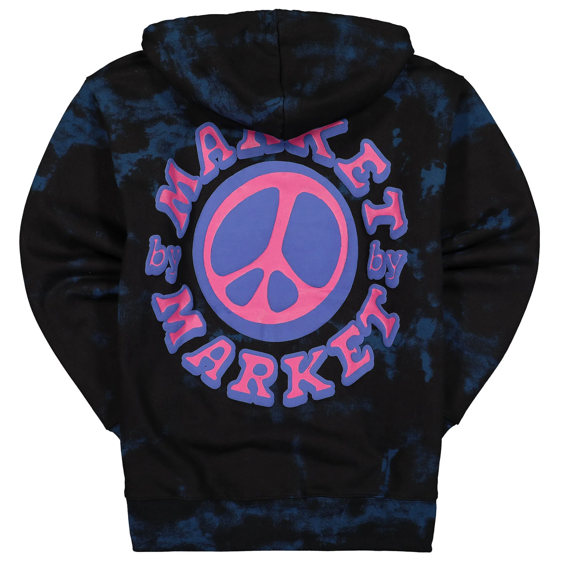 Cheap Cali Peace Tie-Dye Hoodie Sweatshirts & Hoodies