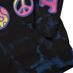 Cheap Cali Peace Tie-Dye Hoodie Sweatshirts & Hoodies