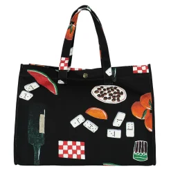 Discount Canvas Graphic Beach Bag Dearborn Women Bags & Backpacks|Bags & Backpacks