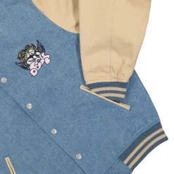 Online Care Denim Varsity Jacket Jackets & Coats