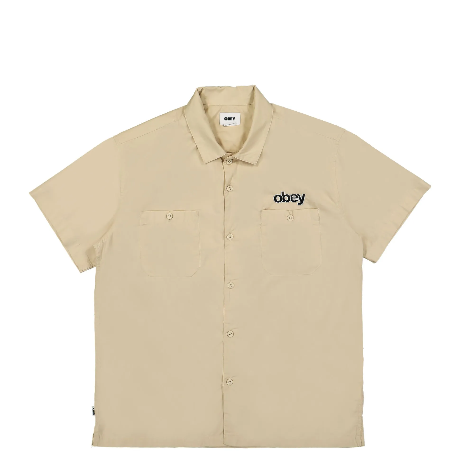 Fashion Clock in Woven Shirt Shirts