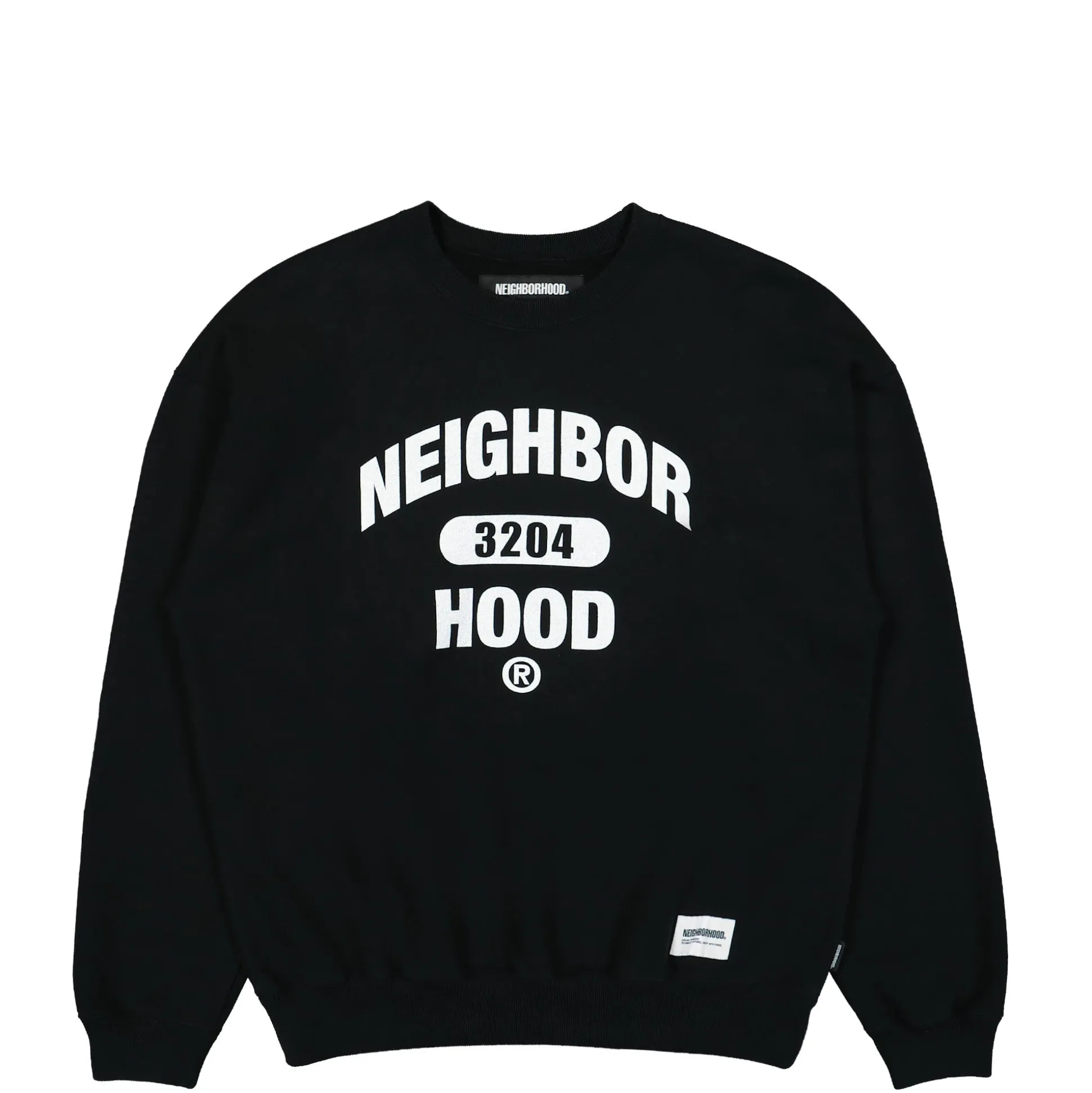 Discount College Logo Crew Sweatshirt LS Sweatshirts & Hoodies