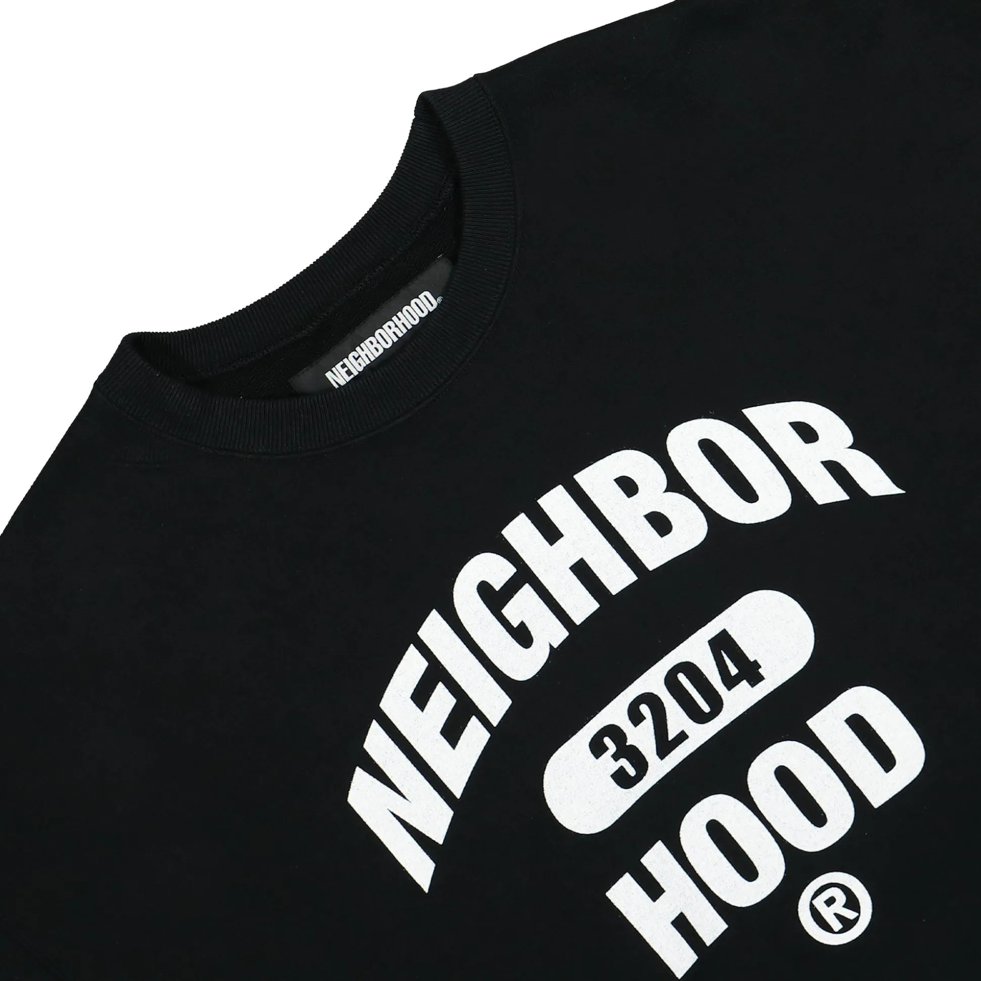Discount College Logo Crew Sweatshirt LS Sweatshirts & Hoodies