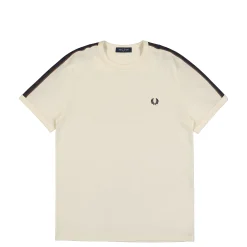 Cheap Contrast Tape Ringer T-Shirt Women T-Shirts & Long Sleeves|T-Shirts & Long Sleeves