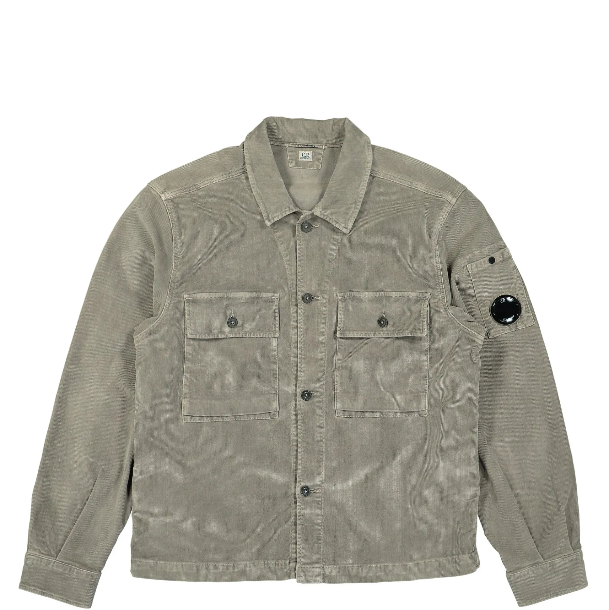 Store Corduroy Buttoned Utility Overshirt Shirts