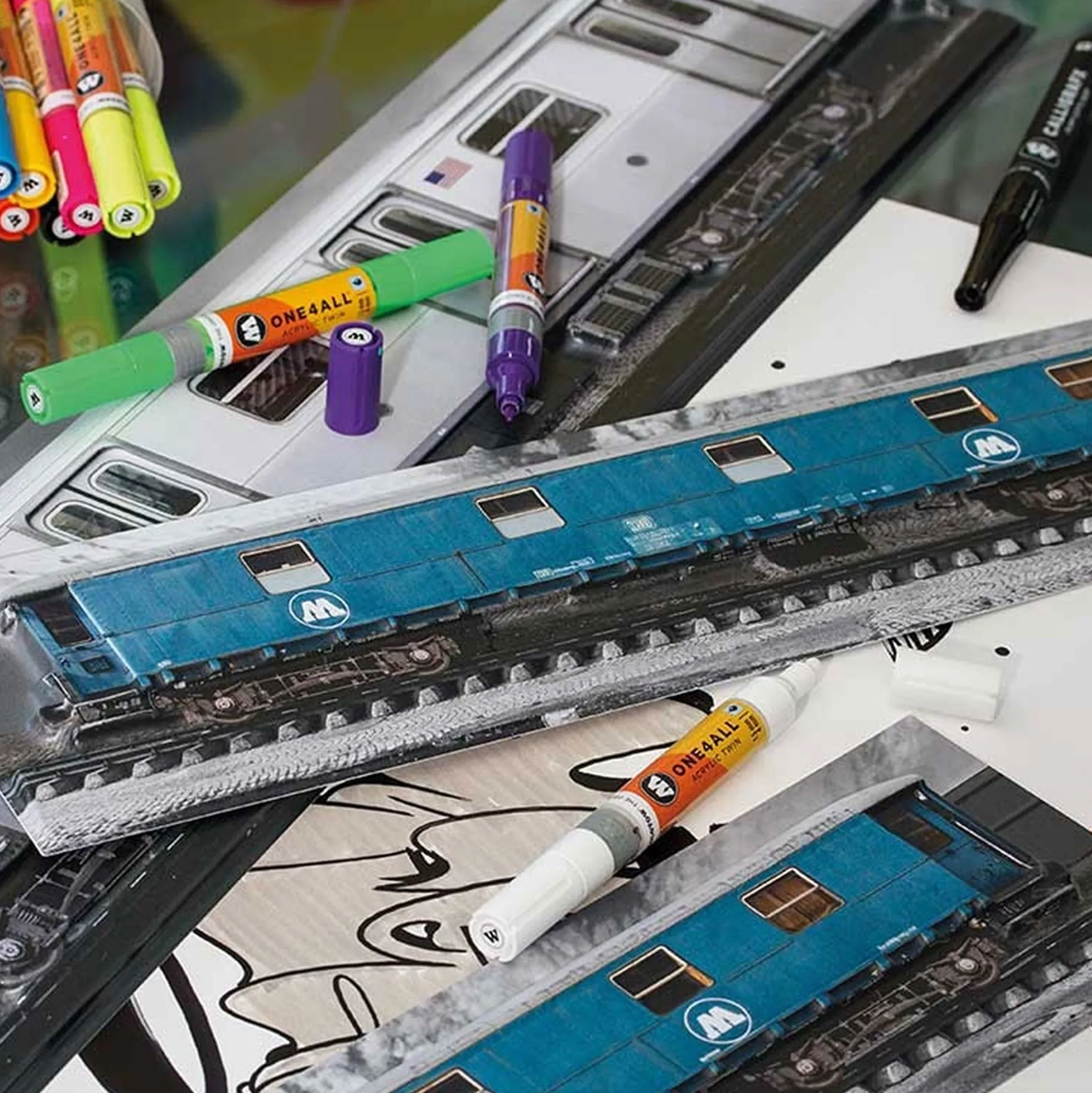Online 3d relief train small Mini Trains
