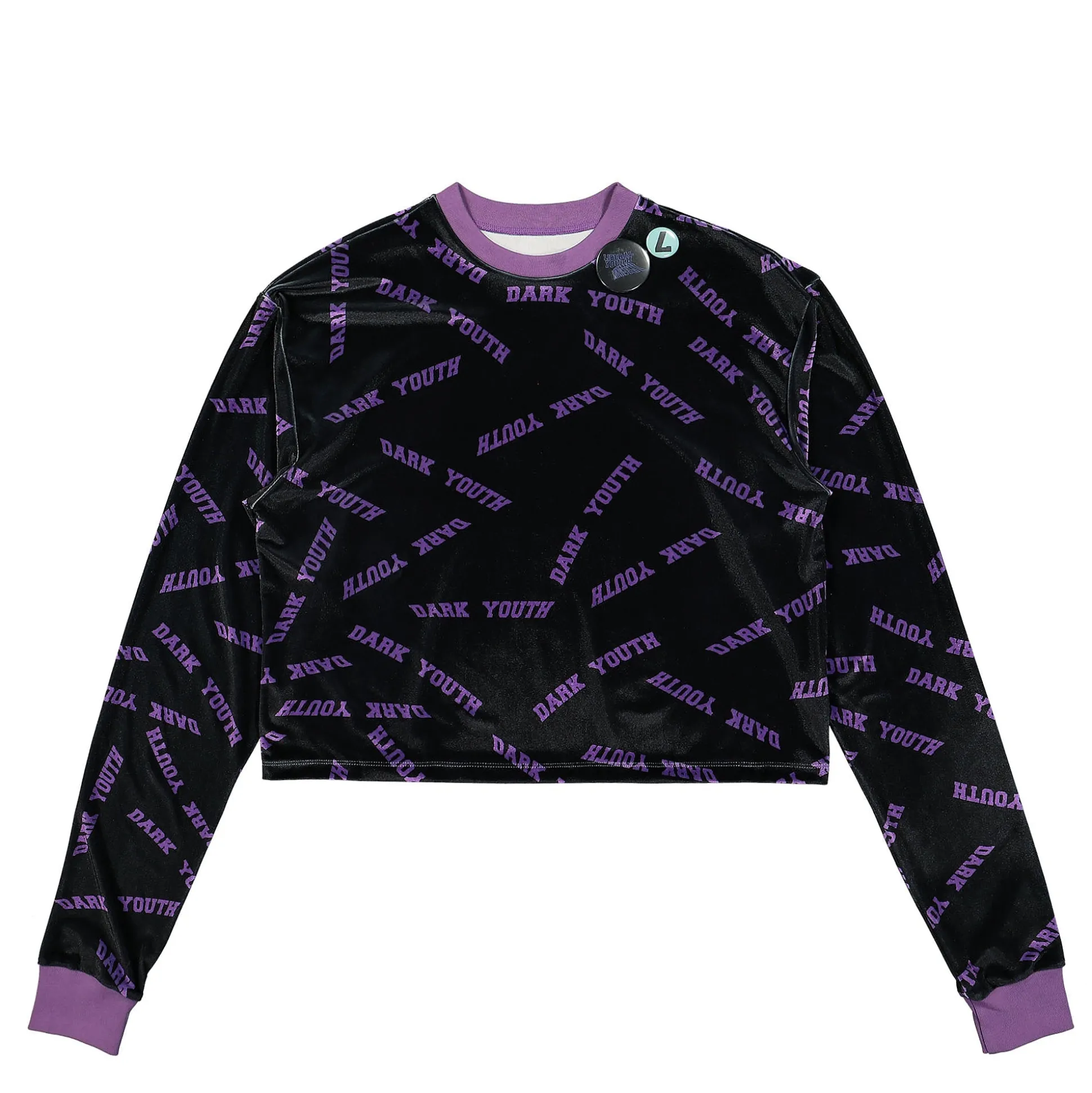Discount Dark Youth Velvet Longsleeve T-Shirt T-Shirts & Long Sleeves