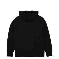 Shop Diagonal Raised Fleece Goggle Zipped Hoodie Sweatshirts & Hoodies