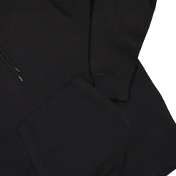 Hot Diagonal Raised Fleece Lens Hooded Sweatshirt Sweatshirts & Hoodies