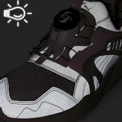 Store Disc Blaze Reflective Low Tops|Retro & Running