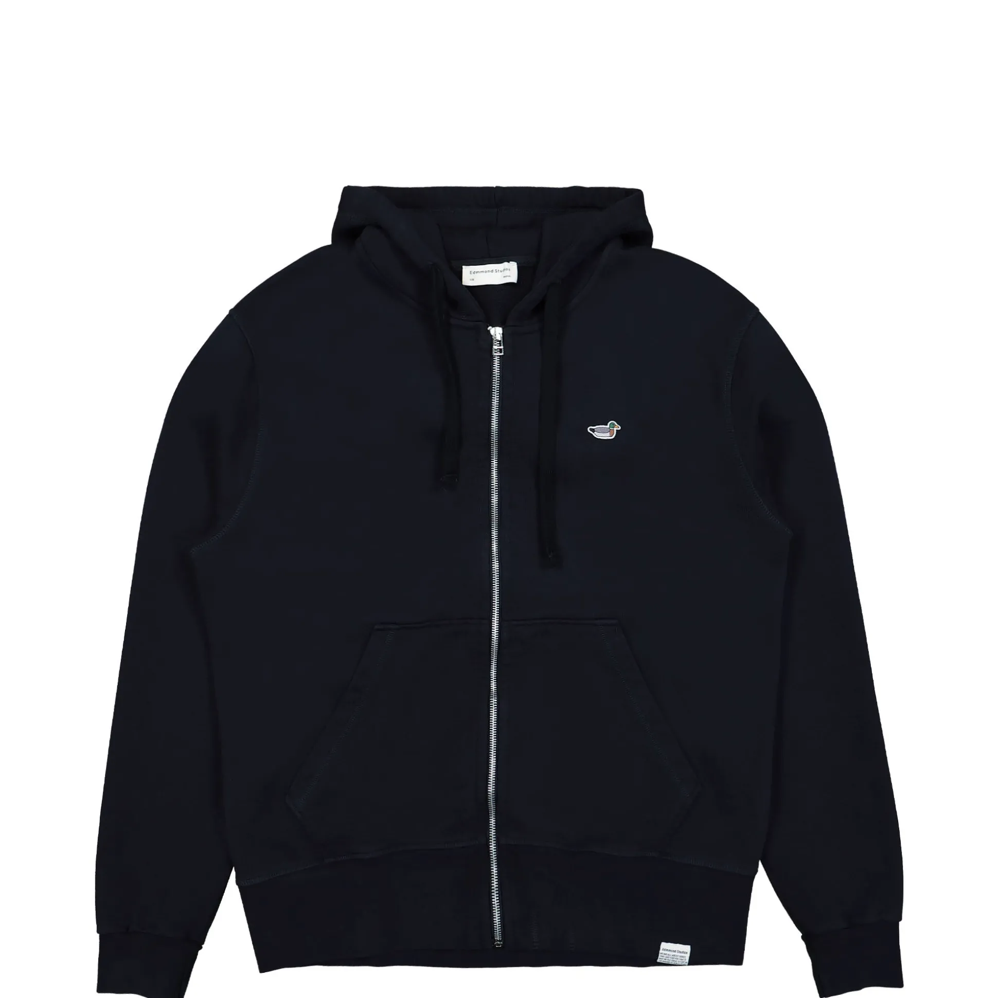 Best Sale Duck Patch Zip Hoodie Sweatshirts & Hoodies