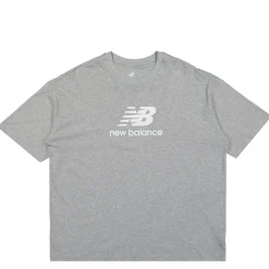 Clearance Essentials Stacked Logo Oversized Tee Women T-Shirts & Long Sleeves