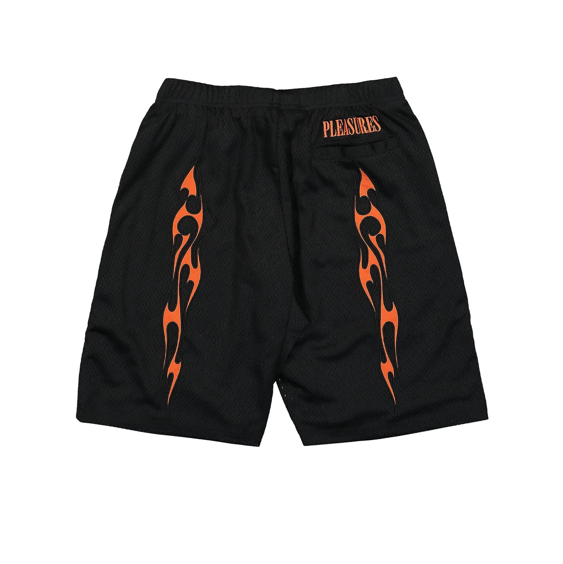 Fashion Flame Mesh Shorts Pants & Shorts