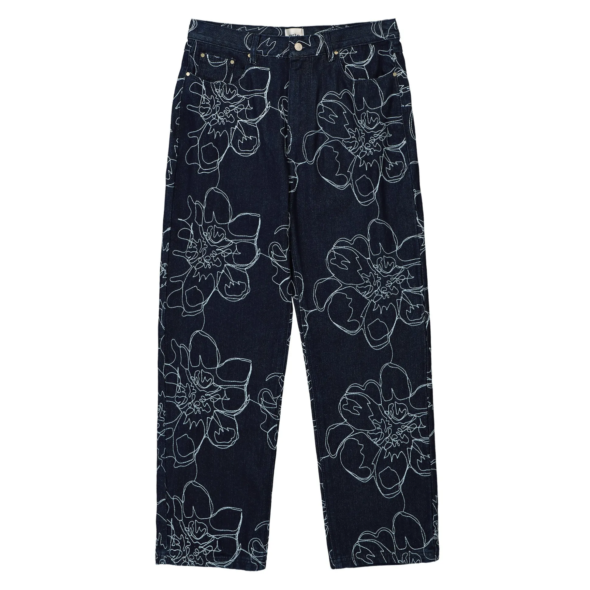 New Flower Stitch Pants Jeans|Pants & Shorts