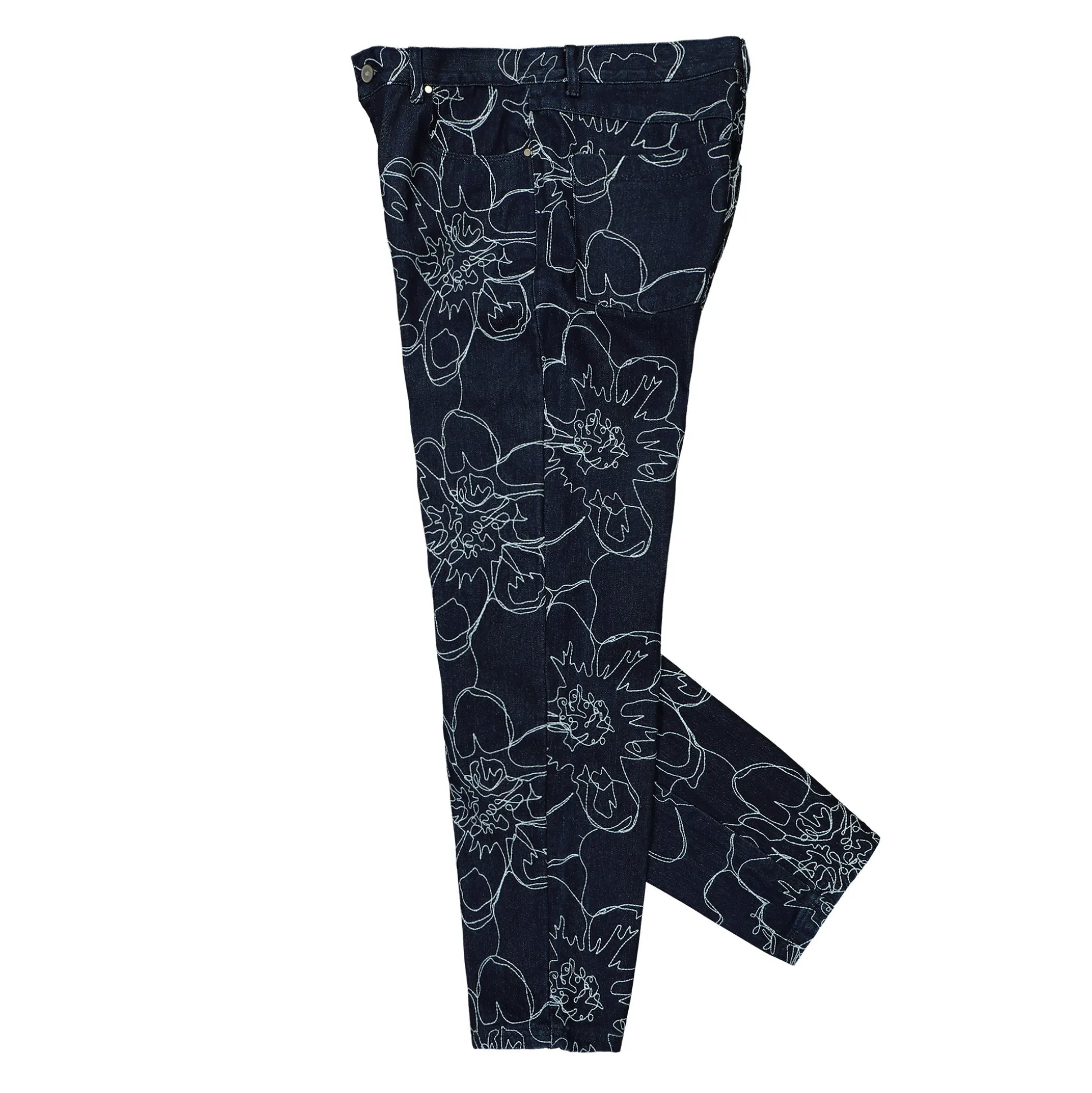 New Flower Stitch Pants Jeans|Pants & Shorts