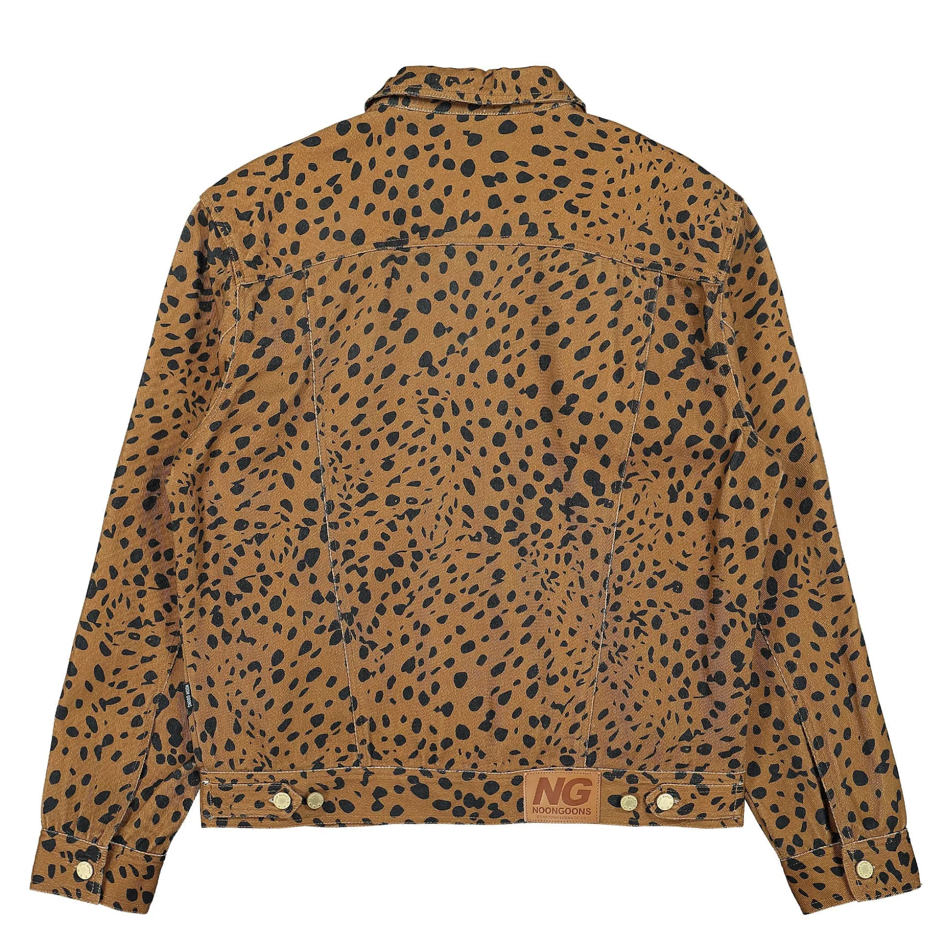 Flash Sale Go Leopard Denim Jacket Jackets & Coats