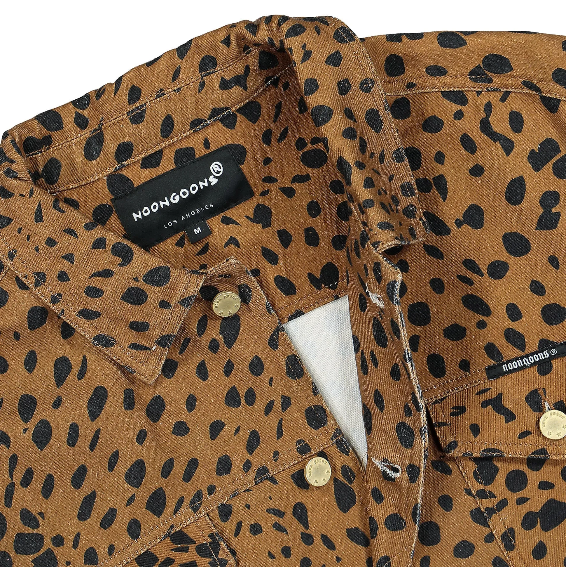 Flash Sale Go Leopard Denim Jacket Jackets & Coats