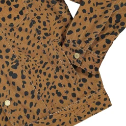 Flash Sale Go Leopard Denim Jacket Jackets & Coats