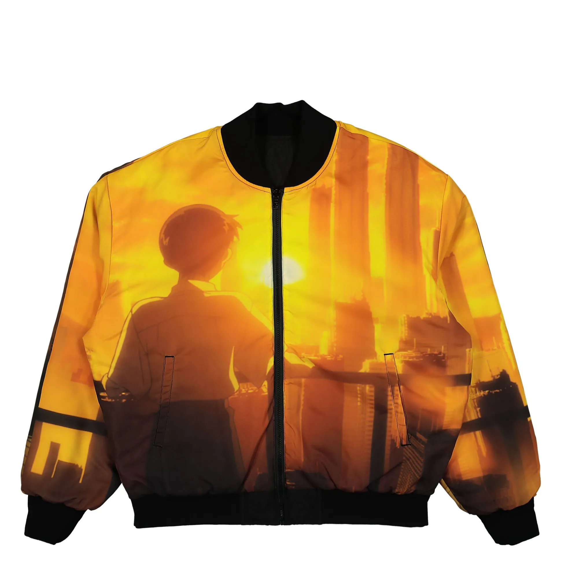 Flash Sale Humanoid Reversible Bomber Jackets & Coats
