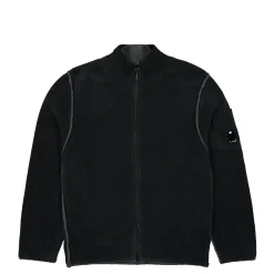 Fashion Knitwear Cardigan In Double Face Cotton Chenille Sweatshirts & Hoodies