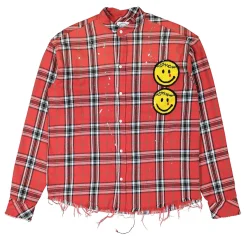 Cheap K.O.K. LS Vintage Flannel Shirt Shirts