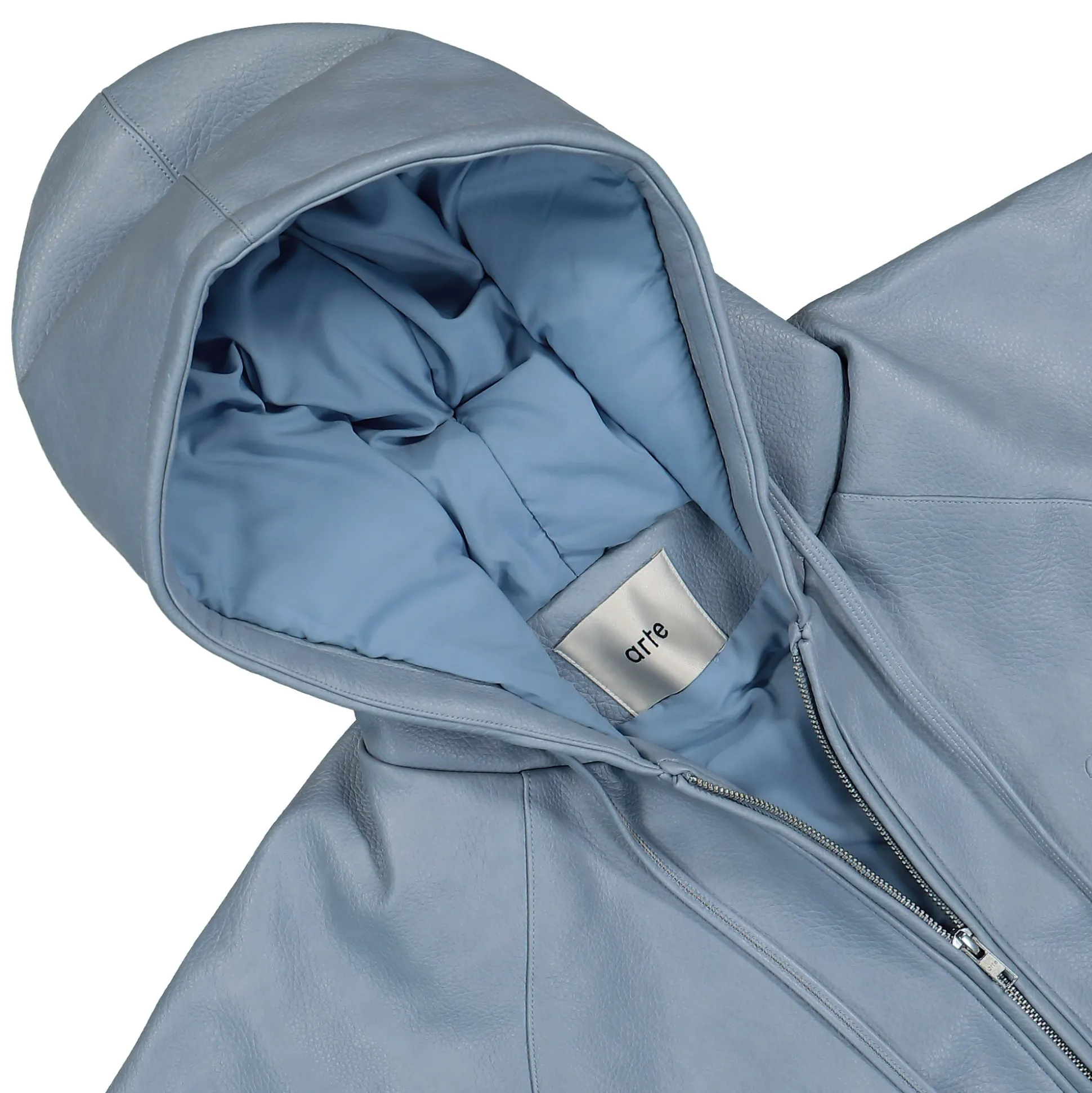 Sale Leather Hooded Jacket Jackets & Coats