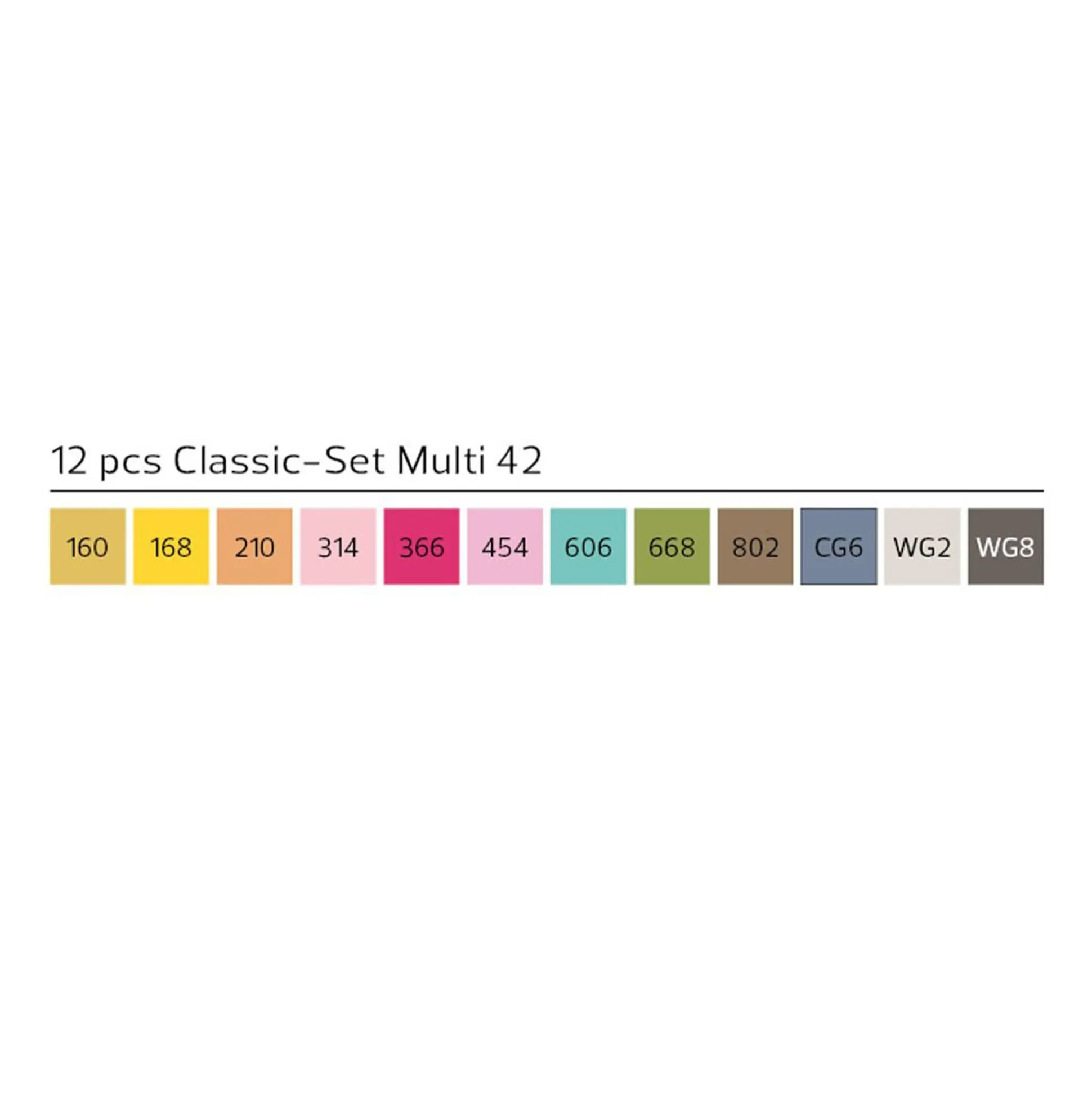 Cheap Marker 12er Multi Set 42 Marker Sets