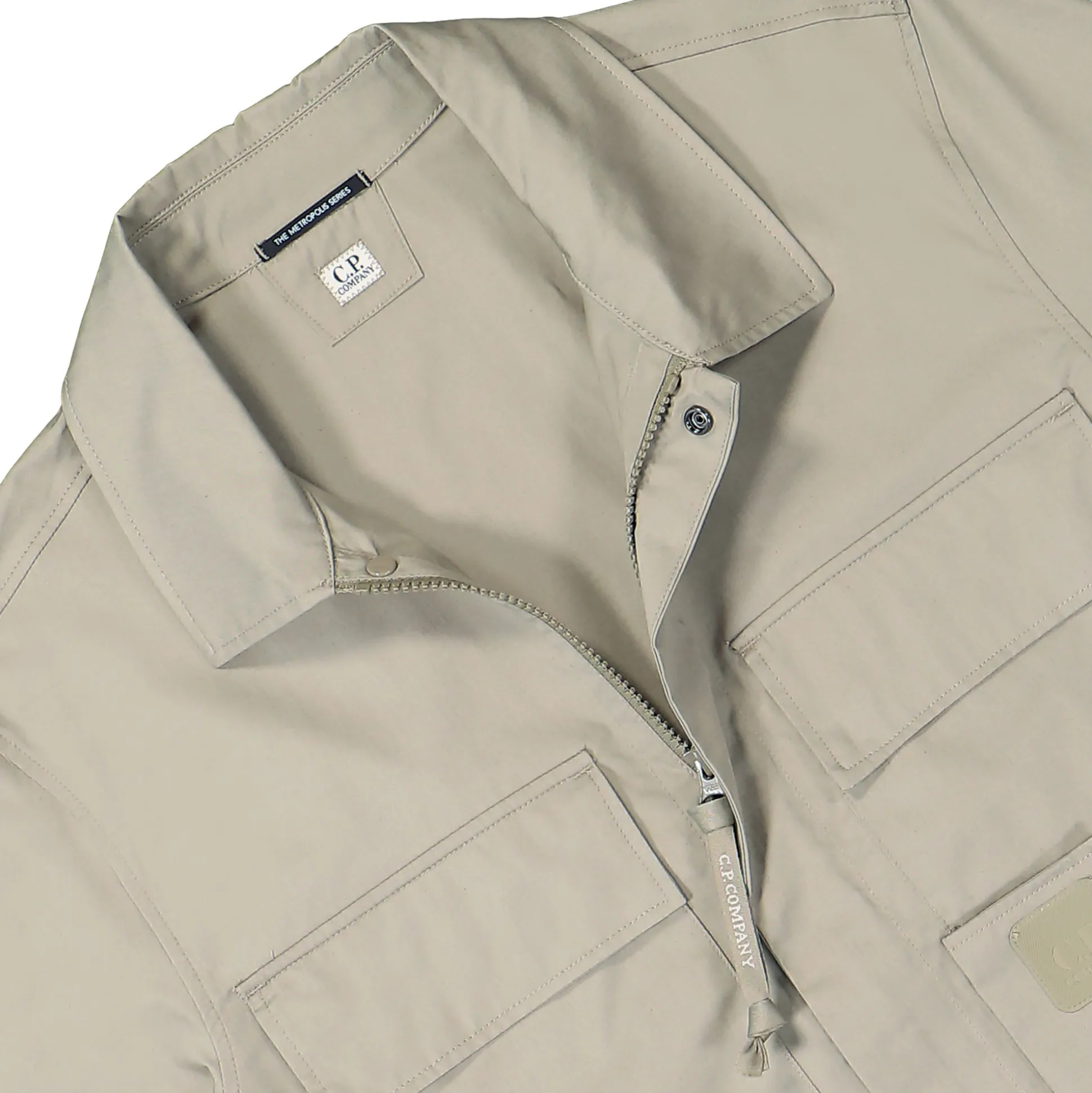 Fashion Metropolis Series Gabardine Pocket Shirt Shirts