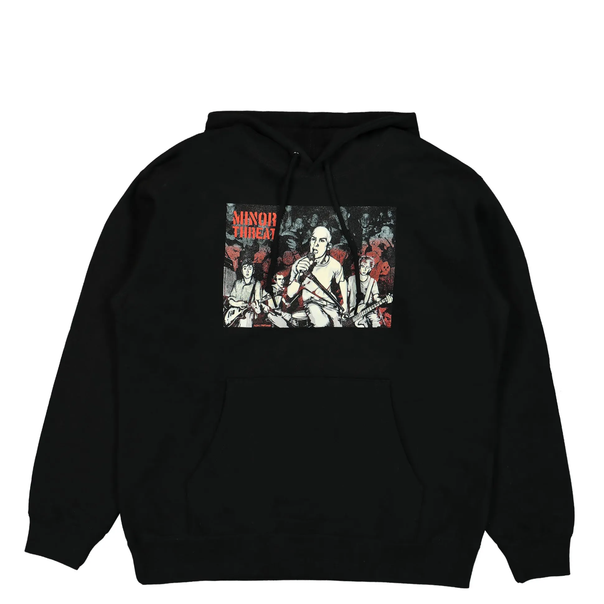 Cheap Minor Threat x Gef Just A Minor Threat Hood Sweatshirts & Hoodies