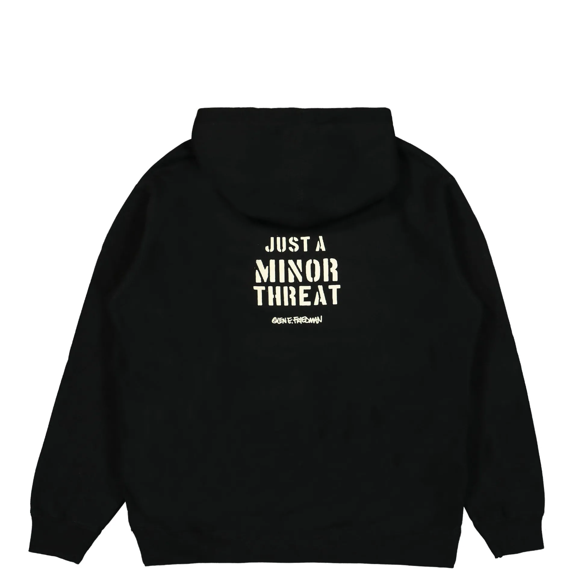 Cheap Minor Threat x Gef Just A Minor Threat Hood Sweatshirts & Hoodies