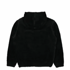 Fashion Mirrored Flag Logo Polar Fleece Hooded Pullover Sweatshirts & Hoodies