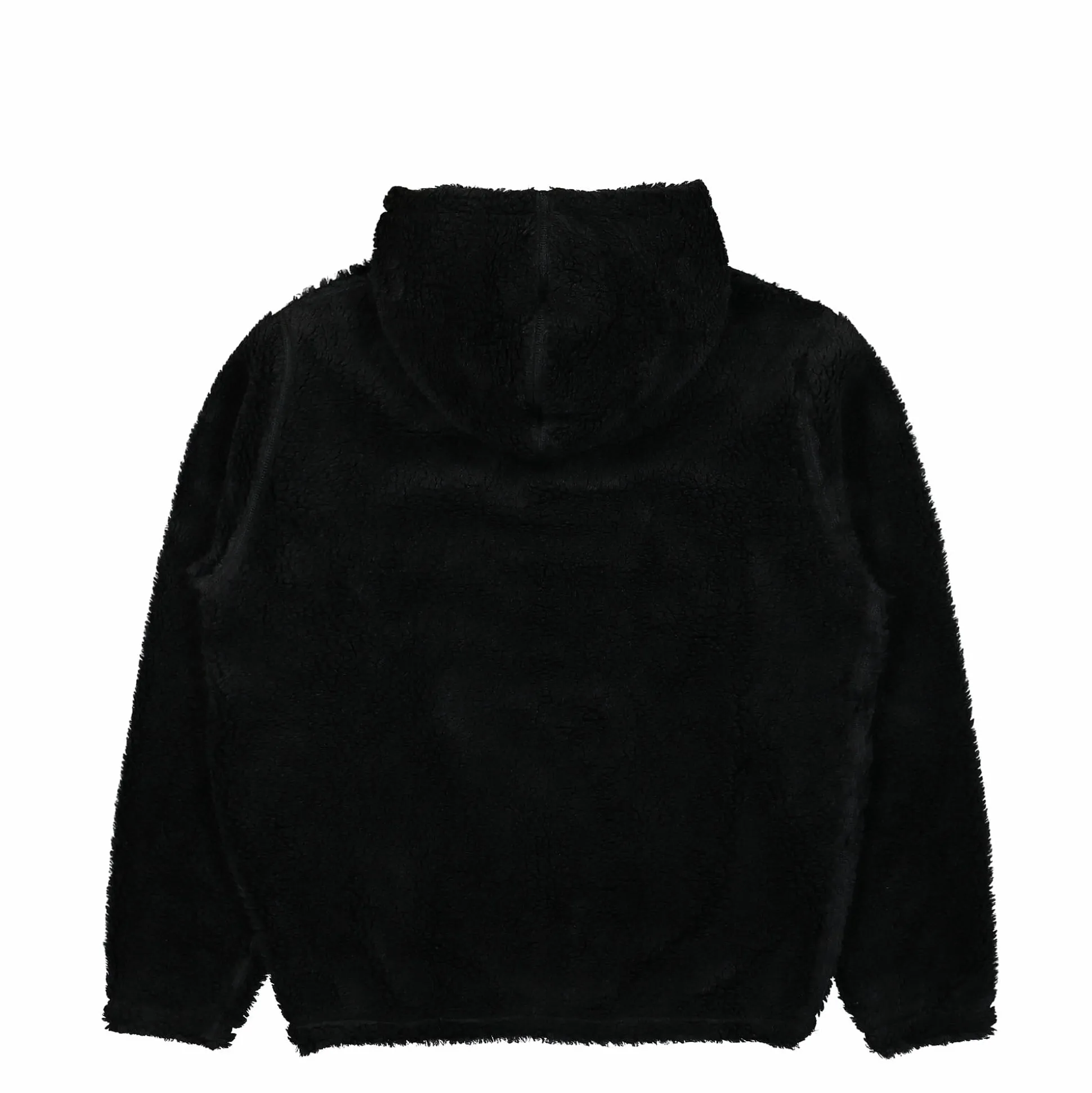 Fashion Mirrored Flag Logo Polar Fleece Hooded Pullover Sweatshirts & Hoodies