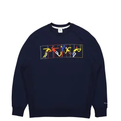 Clearance MMQ Heroes Graphic Crew Sweatshirts & Hoodies