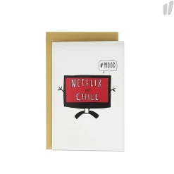Outlet Netflix And Chill Card Women Print & Magazines|Print & Magazines