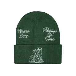 Cheap Never Late Beanie Women Caps, Hats & Beanies|Caps, Hats & Beanies