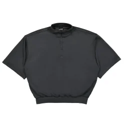 Hot One Basketball Suede Half-Zip Sweatshirts & Hoodies