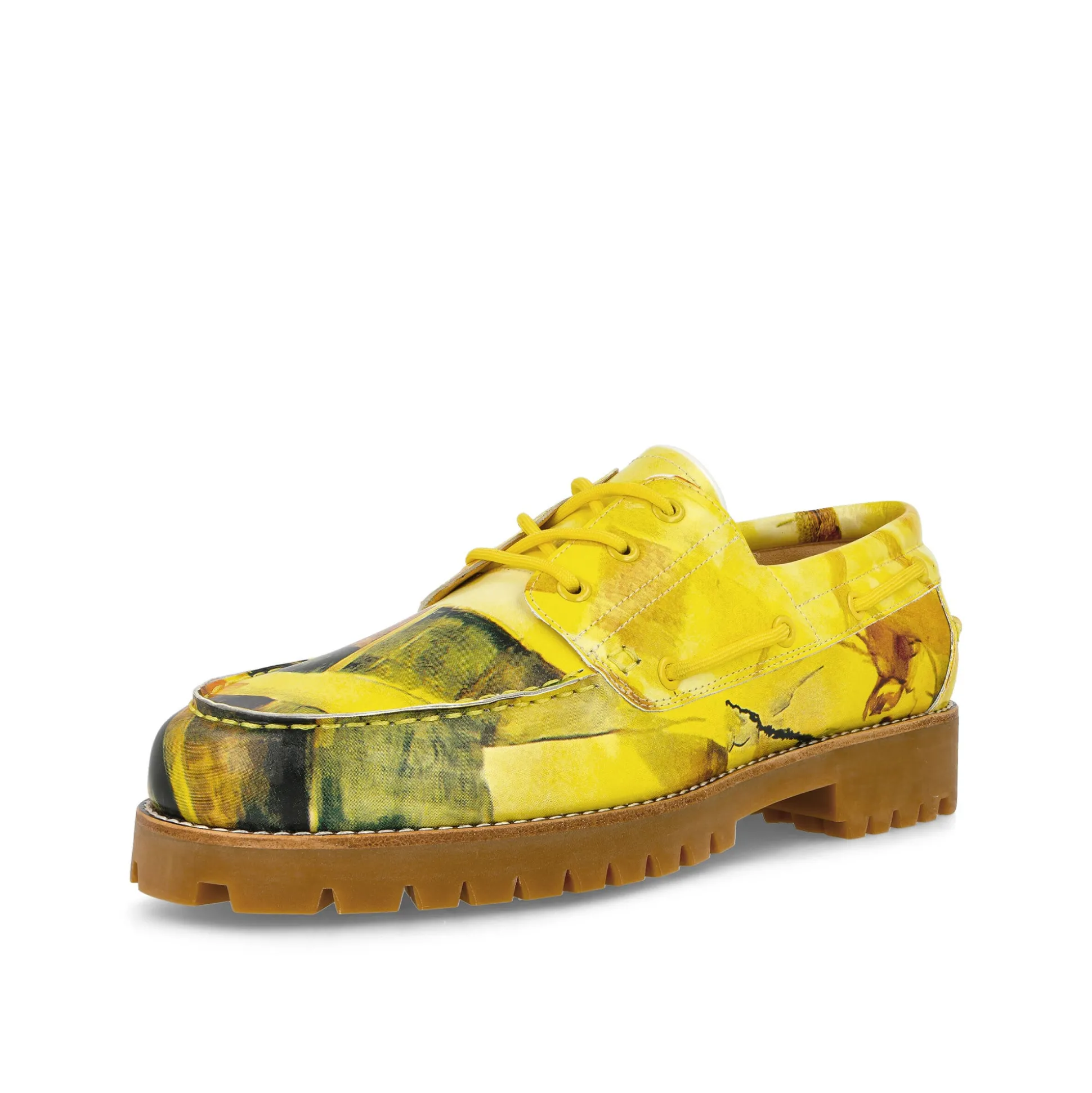 Store Painted Lug Loafer Low Tops|Fashion Sneaker